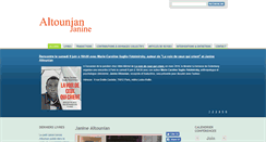 Desktop Screenshot of janinealtounian.com